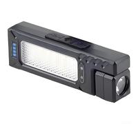 Jotekonoby Lampada frontale a LED ricaricabile per esterni, con sensore di movimento, batteria da 1500 mAh, illuminazione a doppio fascio, attacco magnetico per campeggio, escursionismo, pesca (C)