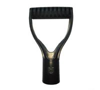 Jotekonoby Manici per pala in plastica con impugnatura a D, ricambio robusto in PVC da 31 mm, per rastrello, forcella, vanga, attrezzi da giardino leggeri ed ergonomici (nero)