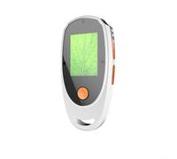 Jotekonoby Microscopio digitale portatile con ingrandimento 500X e schermo IPS da 2", portatile per osservazione sul campo, 8 luci LED regolabili, ricarica di tipo C, supporta AVI/JPG (bianco)