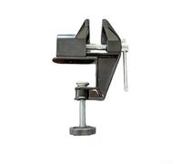 Jotekonoby Mini morsa da banco per la lavorazione del legno e la creazione di gioielli, apertura a ganascia da 30-50 mm, in lega di alluminio/acciaio pressofuso, con impugnatura portatile (nero)