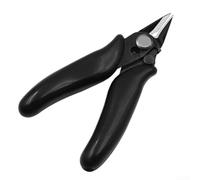 Jotekonoby Mini pinze diagonali da 8,9 cm, tagliafili di precisione, in acciaio ad alto tenore di carbonio, caricate a molla, tronchesi laterali per elettronica, manico in PVC per modellismo fai da te