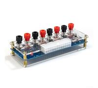 Jotekonoby Modulo di alimentazione XH-M229, scheda adattatore di alimentazione ATX a 24 pin per test di alimentazione del computer desktop, 4 gruppi di uscita, +12V/-12V/GND, compatibile con (A)