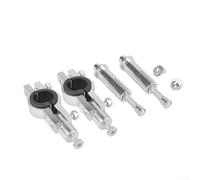 Jotekonoby Morsetti di montaggio per paramani in lega di alluminio per manubrio moto da 22 mm 28 mm, fuoristrada per bici staffe di protezione con supporti di protezione