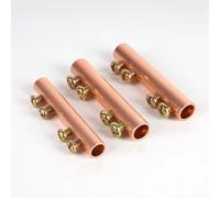 Jotekonoby Morsettiera in rame a pressione per uso industriale, connettore elettrico a vite riutilizzabile con resistente all'ossidazione, filo 10-50 mmq (C)