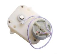 Jotekonoby Motore avvolgitore per orologi, 3 V CC, velocità di rotazione 8 giri/min, diametro 32 mm, motore in plastica bianca per accessori per la riparazione di orologi