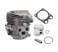 Jotekonoby Parti di riparazione del motore del corredo del pistone della testata del cilindro del metallo di 51Mm Set con la guarnizione della molla di Pin Per K760 Active II K770 Power Cutter