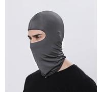 Jotekonoby Passamontagna da esterno per ciclismo, moto e caccia, maschera antivento con copertura completa della testa, traspirante, 40 x 23 cm, scaldacollo multiuso per (grigio scuro)