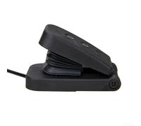 Jotekonoby Pedale acceleratore elettrico per bici E-For e scooter elettrico, comando acceleratore a pedale con regolatore di tensione 0,8-4,2 V, velocità regolabile in plastica nera