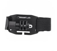 Jotekonoby Plastica portatile per Gopro Universale per Bike Helmet Camera Adapter Avere Variabile Strap Fit 1236 centimetri Mount Engineering Helmet Alum