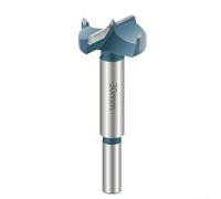 Jotekonoby Punta da trapano regolabile in carburo da 35 mm con limitatore di controllo della profondità, fresa per alesatura del legno ad ala piatta per la lavorazione del legno, con dorso rinforzato