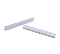 Jotekonoby Righello pieghevole da 2 metri per falegname, strumento di misurazione scorrevole in dieci parti con scala a doppia faccia, plastica ABS resistente, design compatto pieghevole e blocco