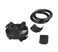 Jotekonoby Rotazione a 360 ° per avere supporto per luce Staffa di montaggio bici Diamet Sleeve per torce Torce Compatibile Bicicletta Vari per Avere Tubo Silicone