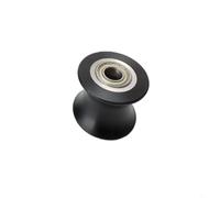 Jotekonoby Rullo ellittico per macchina da 70 mm, guida scorrevole per attrezzature fitness, puleggia di ricambio per ellittica, rullo per gambe da palestra domestica, plastica