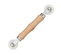 Jotekonoby Rullo manuale per l'installazione della porta dello schermo della finestra, kit di riparazione fai da te con manico ergonomico, 19,5-22,5 cm (bianco)