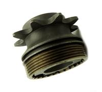 Jotekonoby Ruota libera 9T con mozzo cuscinetto per Fixie ed Ebike, ingranaggio posteriore compatibile con bici a velocità singola, diametro interno 24 mm, T esterno 35 mm