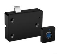 Jotekonoby Serratura per armadietto con riconoscimento AI e design ricaricabile tramite USB, cassetto senza chiave e serratura per armadietti in legno, scrivanie, armadi, scarpe