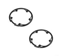 Jotekonoby Set 2 Coperture 48T 9.5cm per Bici Set 2 Coperture 48T 9.5cm | ABS , protezione , 48T 5 fori, nero, per facile , uso esterno