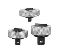 Jotekonoby Set di 3 chiavi a bussola a cricchetto per mini riparazioni automobilistiche, strumento reversibile per impugnatura del palmo compatibile con prese da 1/4", 3/8", 1/2"