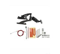 Jotekonoby Set di ammortizzatori posteriori per scooter M365 1s Pro1 Pro2 elettrico per sospensione S, compatibile con modelli Escooter pieghevoli Mi (nero per M365/1S)