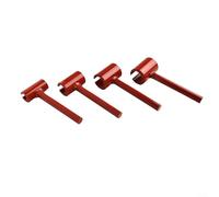 Jotekonoby Set di chiavi di regolazione per cerniere di diverse dimensioni, kit di strumenti di allineamento per porte, armadietti, mobili, chiave di precisione in acciaio resistente, per riparazione