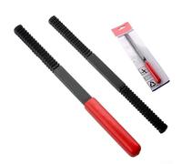 Jotekonoby Set di lime per riparazione filettature metriche, passo 0,75-3,0 mm, in acciaio al carbonio, strumento per il ripristino delle filettature per viti e bulloni danneggiati, strumento manuale