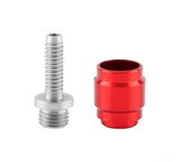 Jotekonoby Set di tubi flessibili per freno a disco stradale per Sram in acciaio inossidabile Tpr gomma avente lega di alluminio teste di oliva compatibili con avere e montagna