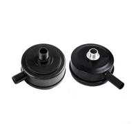 Jotekonoby Silenziatore per compressore d'aria, 20 mm, riduttore di rumore con filtro dell'aria per kit di accessori di ricambio per compressore a pistone (2 pezzi)