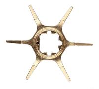 Jotekonoby Six Star Drag Baitcast Reel Brake Scarico Chiave per KastKing Kestrel Elite Valiant Eagle II CNC in lega di alluminio 60 mm accessorio per attrezzi (oro champagne)