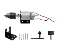Jotekonoby Smerigliatrice elettrica e levigatrice set di utensili 90 W con supporto in metallo 6000 giri/min doppia funzione utensile elettrico portatile per progetti di officina fai da te
