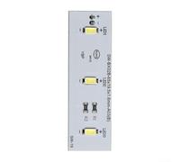 Jotekonoby Striscia luminosa a LED per frigorifero Electrolux, parte di ricambio SW-BX02B 49031078 con connettore a 2 pin DC 12 V, luce bianca diurna (1 pz)