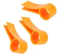 Jotekonoby Strumento di storsione dei cavi di rete per cavi CAT5 CAT6, separatore di coppie di fili Ethernet RJ45, raddrizzatore portatile per installazione cavi CAT7, filo di plastica (3 pezzi gialli