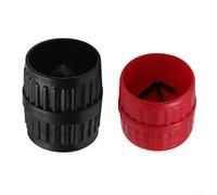 Jotekonoby Strumento per alesatore per tubi da 5-38 mm e 5-40 mm per tubi in rame, alluminio e ottone, set di 2 strumenti per sbavatura manuale con funzione di smussatura interna ed esterna