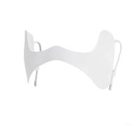 Jotekonoby Sun Protection Plus Skin Care 3D Face Fit con elastici per le orecchie protegge gli angoli degli occhi tridimensionali farfalla ciclismo occhio per copertura (ASH)