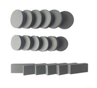 Jotekonoby Tampone fotosensibile spesso 7 mm di ricambio per timbri fai da te, autoinchiostrante, immagine chiara, quadrato, 33 mm, rotondo, 28 mm