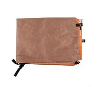 Jotekonoby Tenda parasole color cachi per camper e SUV, impermeabile 6 m², con tessuto ignifugo 210D, installazione in 6 minuti e pali regolabili