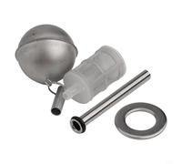 Jotekonoby Tubo galleggiante in acciaio inossidabile 304 per fusto di birra con filtro in silicone, compatibile con Cornelius Keg & FermZilla 55L, Home Brew (sku)