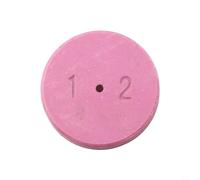 Jotekonoby Ugello atomizzatore in ceramica per spruzzatori - Disco spray per ceramica per uso agricolo e giardino ad alta pressione, misura 15 mm/18 mm, intervallo orifizio 0,8-1,2 mm (1,2 (18 mm)