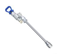 Jotekonoby Valvola di bloccaggio girevole anti-saliva Nalve, valvola 287030 per strumenti spray airless per spruzzatori airless ad alta pressione, asta di prolunga da 25 cm inclusa (B)