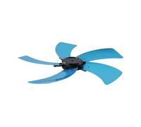 Jotekonoby Ventola elettrica in alluminio con copertura a dado, design a 18 pollici per resistenza a basso rumore e alle alte temperature