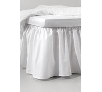 Jotex Zack - Copritetto, 100% cotone biologico di alta qualità, altezza 45 cm, bianco, 180 x 200 cm