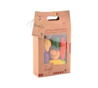 Set giocattolo in legno con verdura da tagliare Jouéco