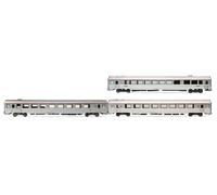 Jouef HJ4197 SNCF, confezione da 3 unità'EC Etoile du Nord' set 2/2, Vru, A3rtu e A8u, ep; v Carrozze passeggeri