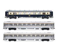 JOUEF HJ4214 SNCF, 3er Pack Sud Express, Set 2/2, CIWL Salon Coach + 2 x DEV INO
