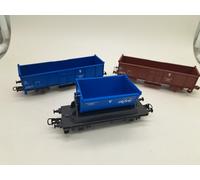 JOUEF set 2 carri sponde alte a 2 assi direction infrastructure + carro bascula