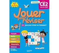 Jouer pour réviser - Du CE2 au CM1 8-9 ans - Cahier de vacances 2026
