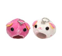 Palla peluche Squishy con animali e brillantini