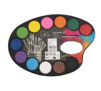 Jouetprive-AR0502/GE Watercolour Palette 12 Colours
