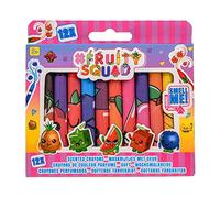 Jouetprive-Fruity Squad Crayons with Fragrance, 12 pieces.