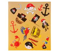Jouetprive-Sticker Sheet Pirate 8557