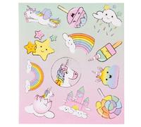 Jouetprive-Sticker Sheet Unicorn 8553
